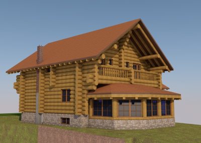 Poiana Iulian Construct - cabane din lemn, case din lemn rotund, mese si bancute, leagane, foisoare